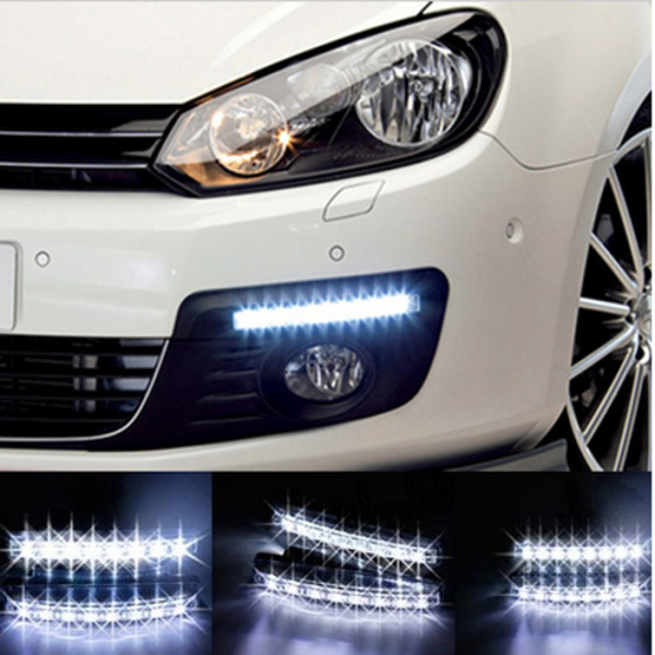 Дневные ходовые огни дневного света DRL 8 LED