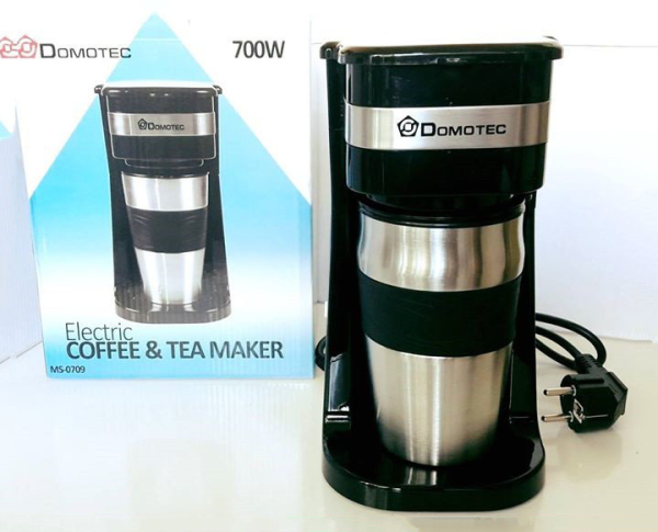 Электрокофеварка с термокружкой DOMOTEC MS-0709